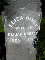 Horton, Eliza (Hiney)